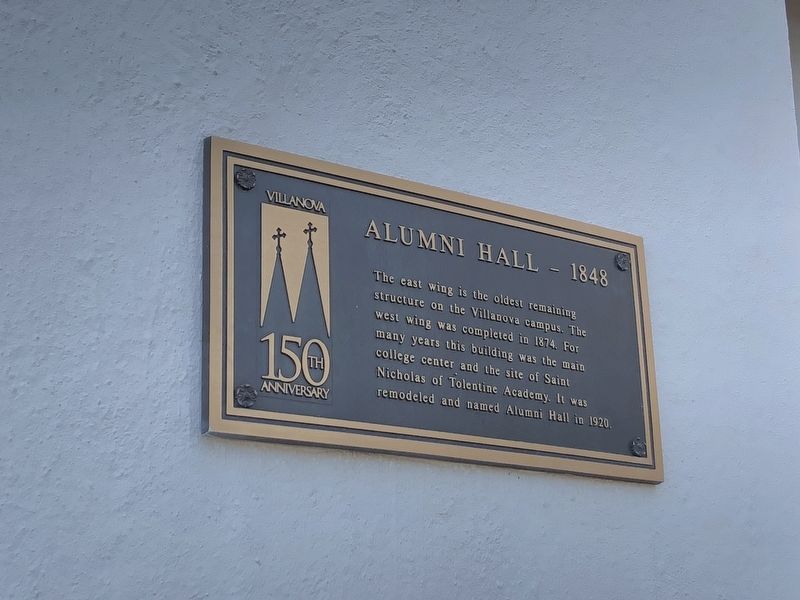 Alumni Hall - 1848 Marker. Click for full size. Alumni Hall - 1848 Marker image. Click for full size.