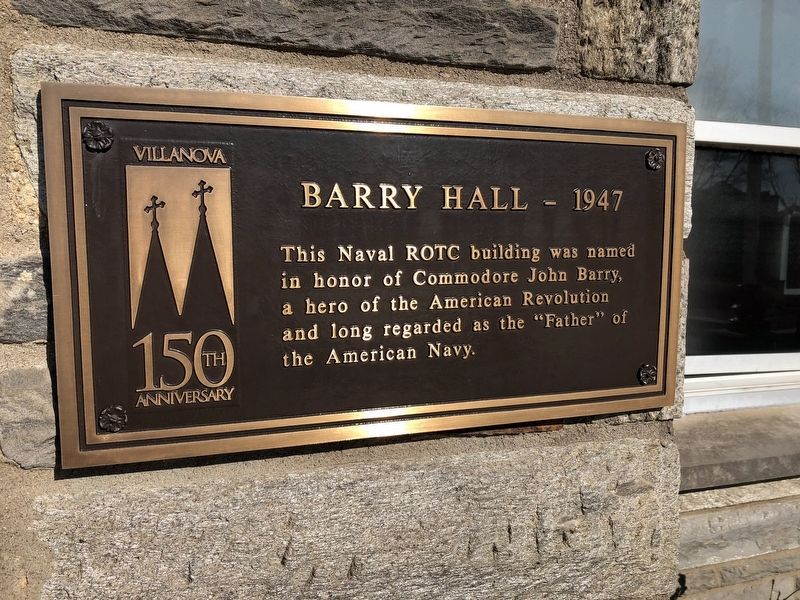 Barry Hall - 1947 Marker. Click for full size. Barry Hall - 1947 Marker image. Click for full size.