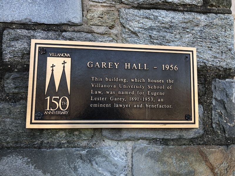 Garey Hall - 1956 Marker image. Click for full size.