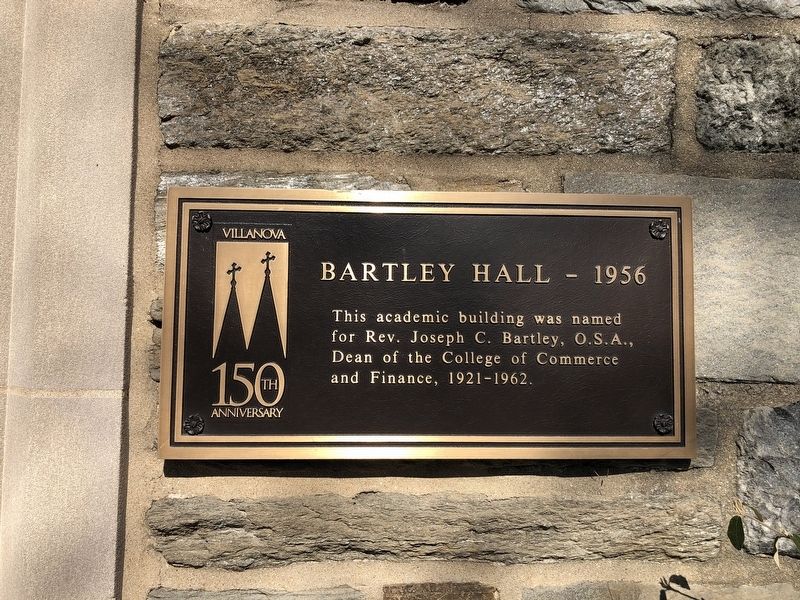 Bartley Hall - 1956 Marker image. Click for full size.