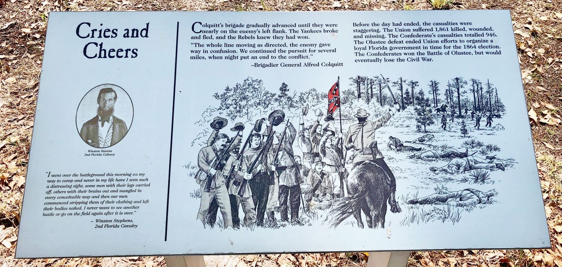 Cries and Cheers Marker image. Click for full size.