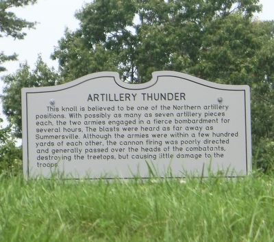 Artillery Thunder Marker image. Click for full size.