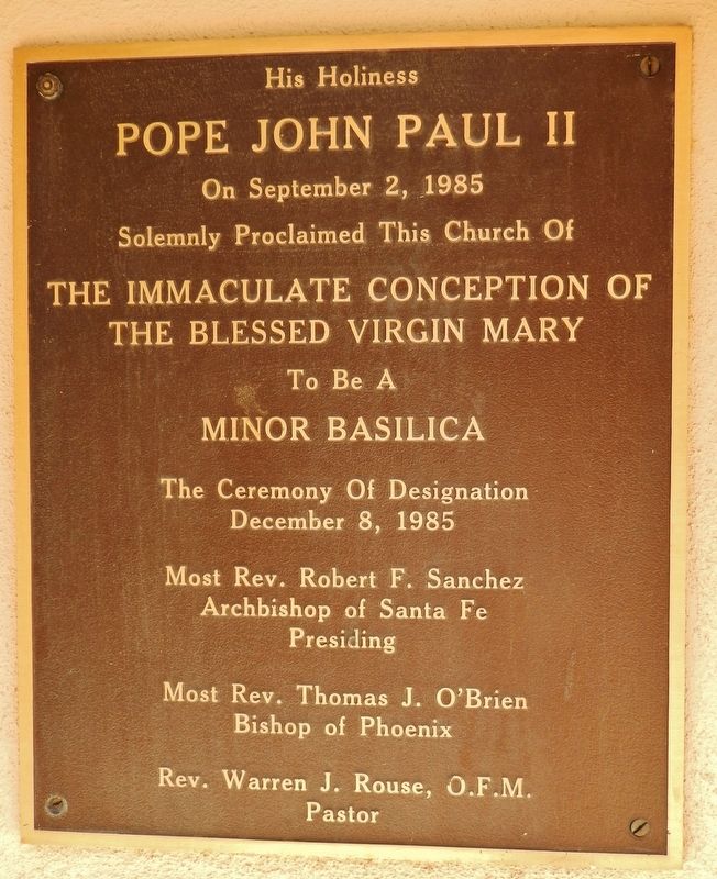 Pope John Paul II Marker image. Click for full size.