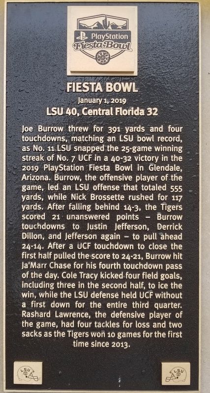 Fiesta Bowl Marker image. Click for full size.