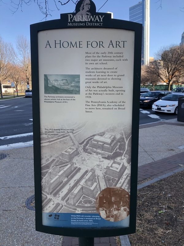 A Home for Art Marker. Click for full size. A Home for Art Marker image. Click for full size.