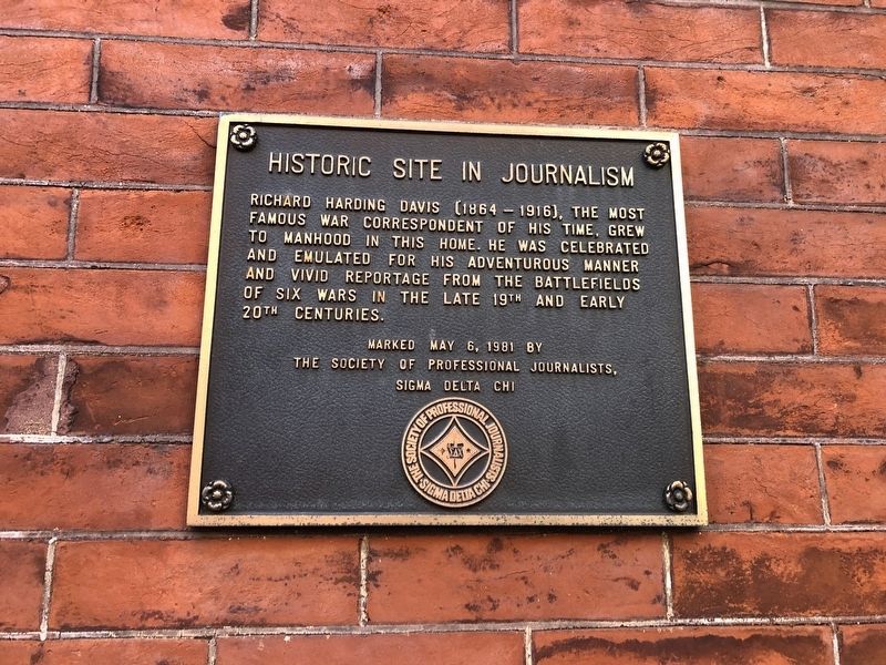 Historic Site in Journalism Marker image. Click for full size.