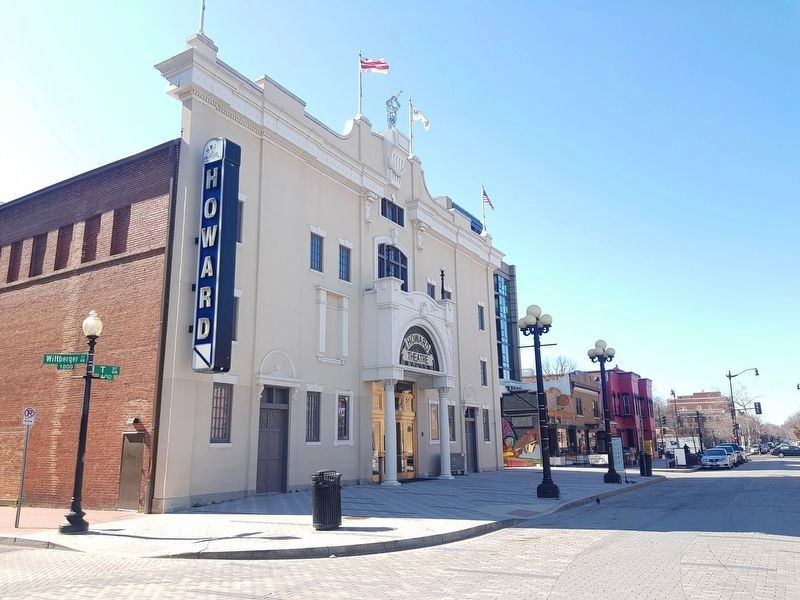 The Howard Theatre Walk of Fame Marker image. Click for full size.