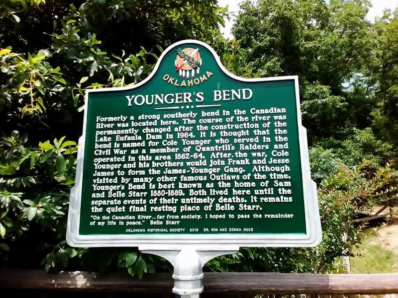 Younger's Bend Marker image. Click for full size.