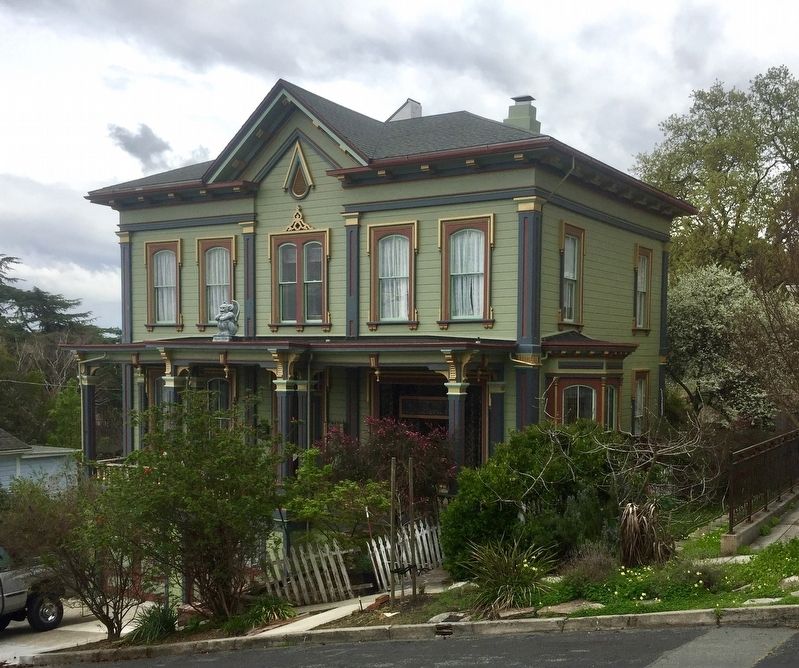 Tucker Mansion - slightly downhill view image. Click for full size.