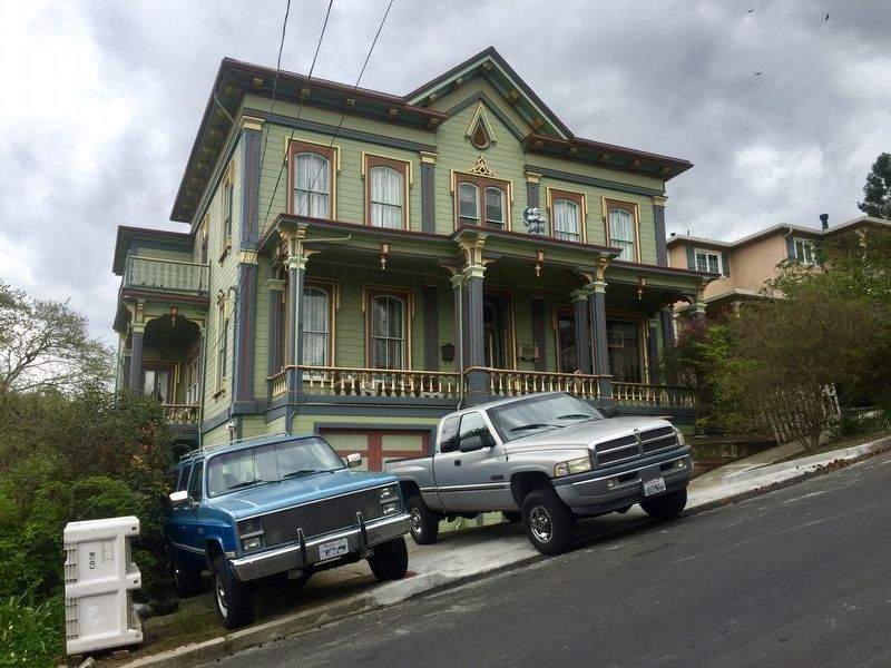 Tucker Mansion - uphill view image. Click for full size.