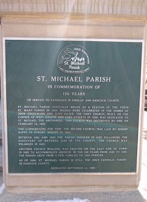 St. Michael Parish Marker image. Click for full size.