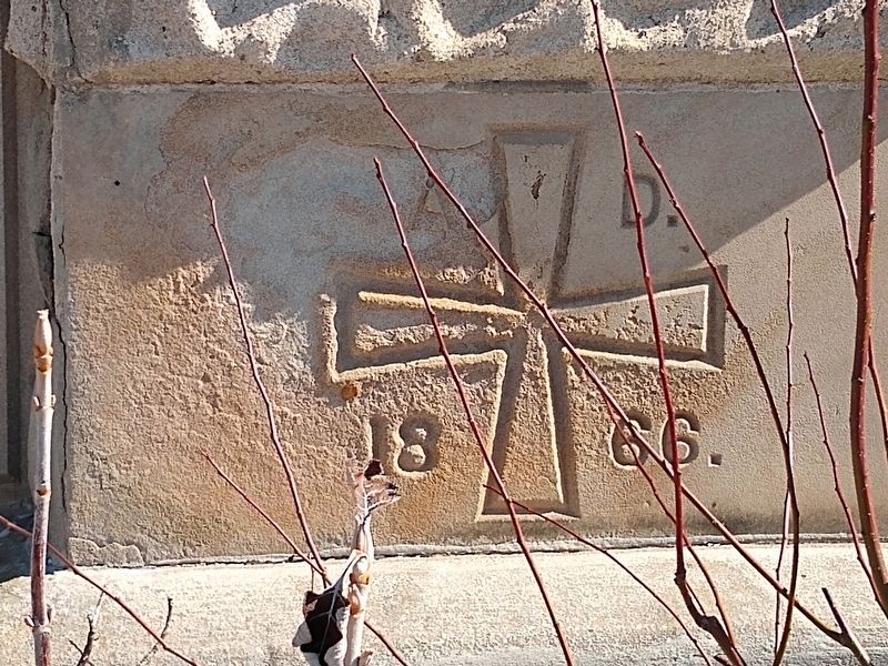 St. Michael Parish Cornerstone image. Click for full size.