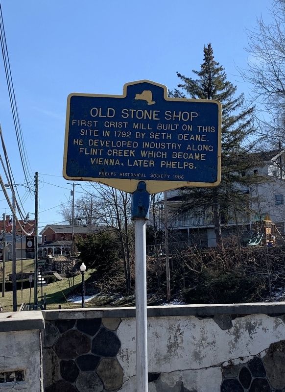 Old Stone Shop Marker image. Click for full size.