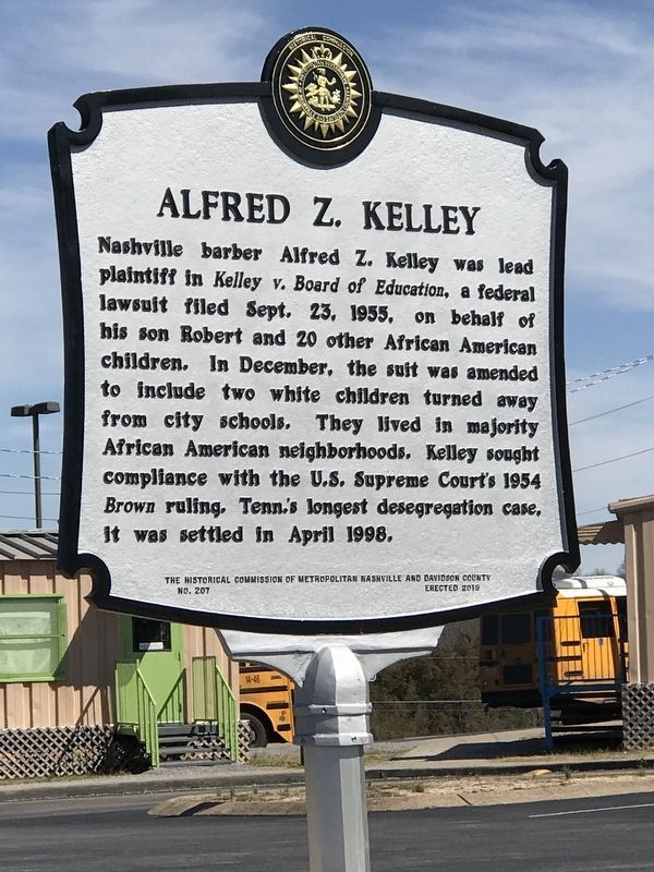 Alfred Z. Kelley Marker image. Click for full size.