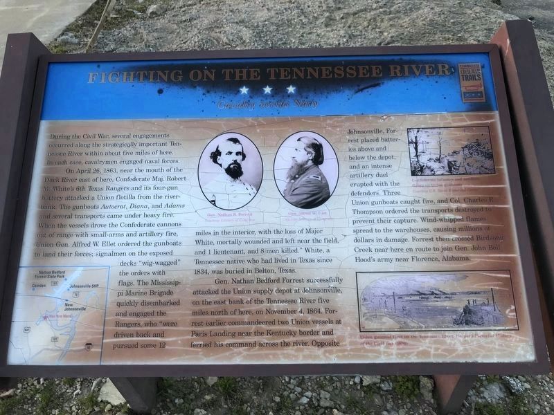 Fighting on the Tennessee River Marker image. Click for full size.