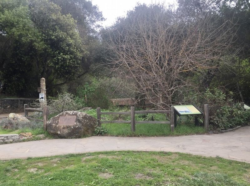 Alvarado Park Markers. Click for full size. Alvarado Park Markers image. Click for full size.
