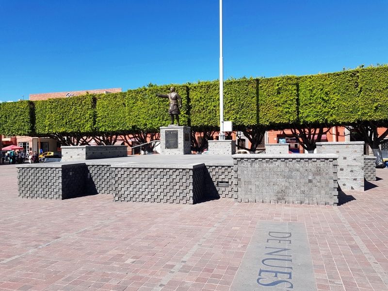 The Liberator Miguel Hidalgo Monument and Marker image. Click for full size.