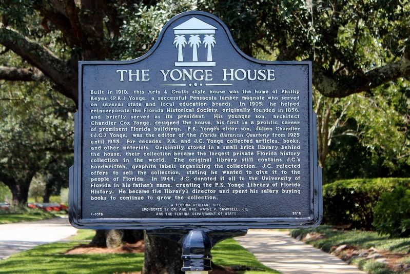 The Yonge House Marker image. Click for full size.