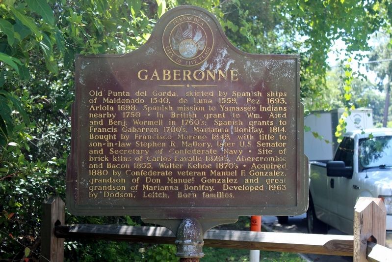 Gaberonne Marker. Click for full size. Gaberonne Marker image. Click for full size.