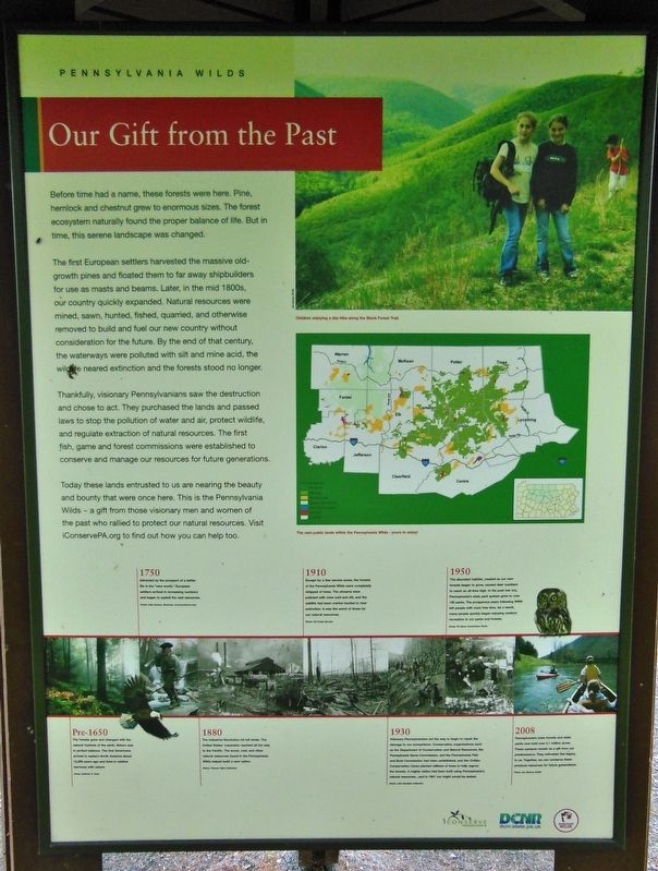 Our Gift from the Past Marker image. Click for full size.
