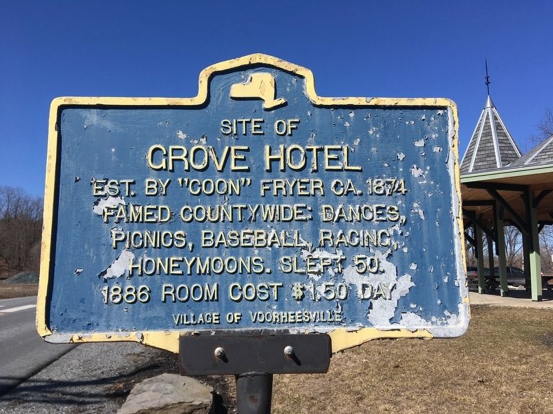 Grove Hotel Marker image. Click for full size.