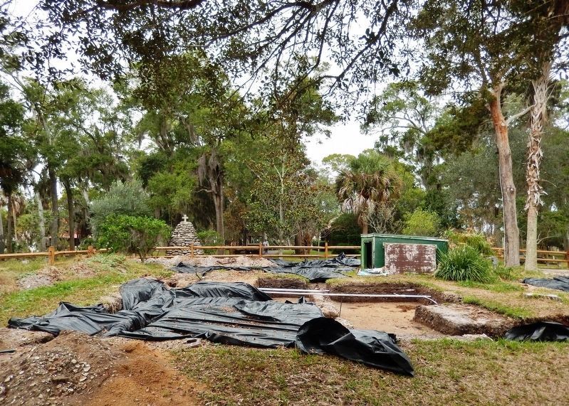 Mission Nombre de Dios/Shrine of Nuestra Señora de la Leche Archaeology Site. Click for full size. Mission Nombre de Dios/Shrine of Nuestra Señora de la Leche Archaeology Site image. Click for full size.