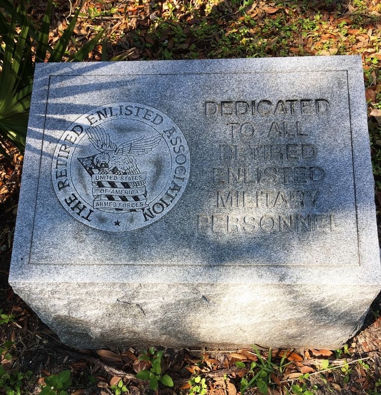 Retired Enlisted Association Marker image. Click for full size.