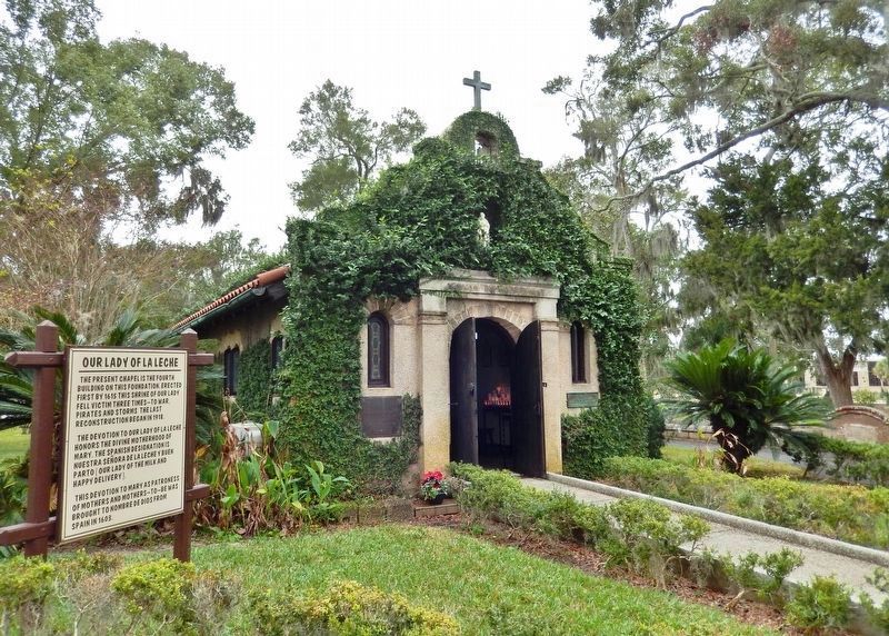 Our Lady of La Leche Chapel & Shrine. Click for full size. Our Lady of La Leche Chapel & Shrine image. Click for full size.