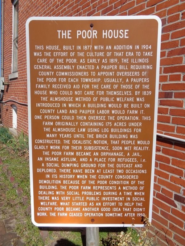 The Poor House Marker image. Click for full size.