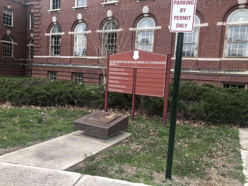 Walter Reed Army Medical Center Marker. Click for full size. Walter Reed Army Medical Center Marker image. Click for full size.