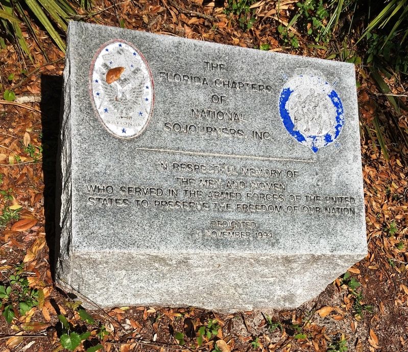 National Sojourners Memorial Marker image. Click for full size.