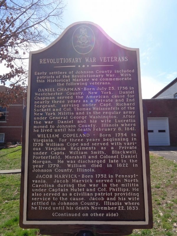 Revolutionary War Veterans Marker image. Click for full size.