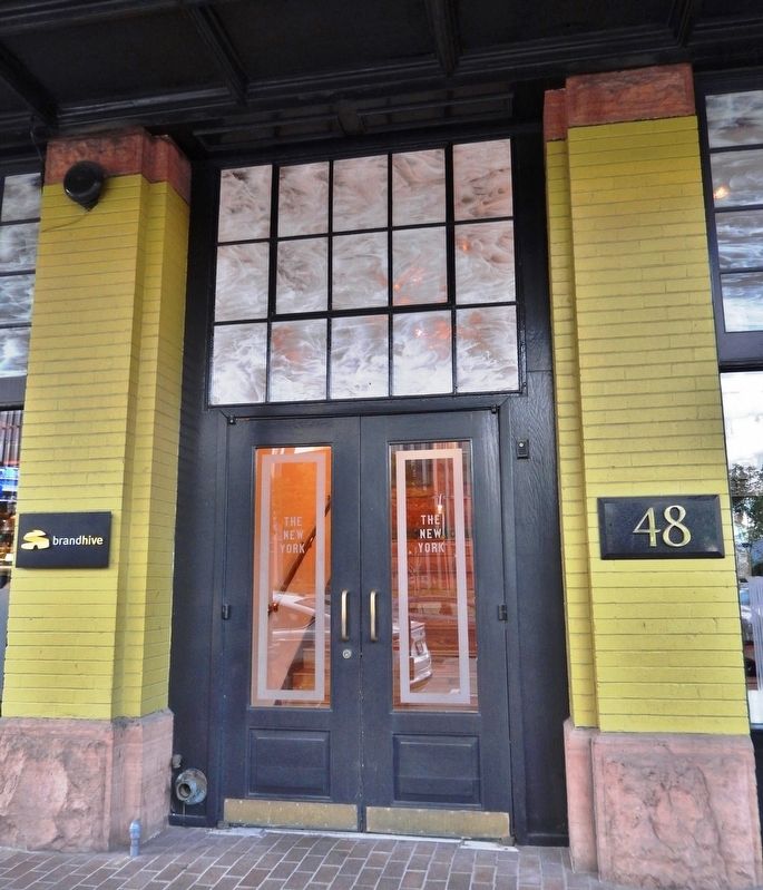 New York Hotel Entrance image. Click for full size.