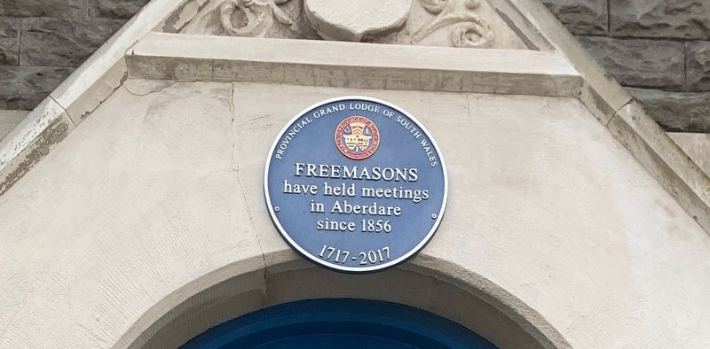 Aberdare Freemasons Marker image. Click for full size.