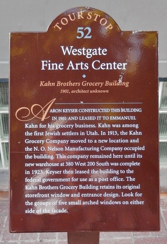 Westgate Fine Arts Center Marker image. Click for full size.