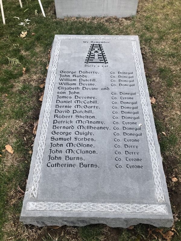 Duffy's Cut 57 Marker. Click for full size. Duffy's Cut 57 Marker image. Click for full size.