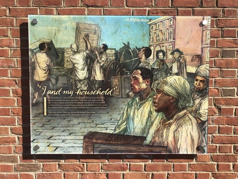 "I and my household" Marker image. Click for full size.