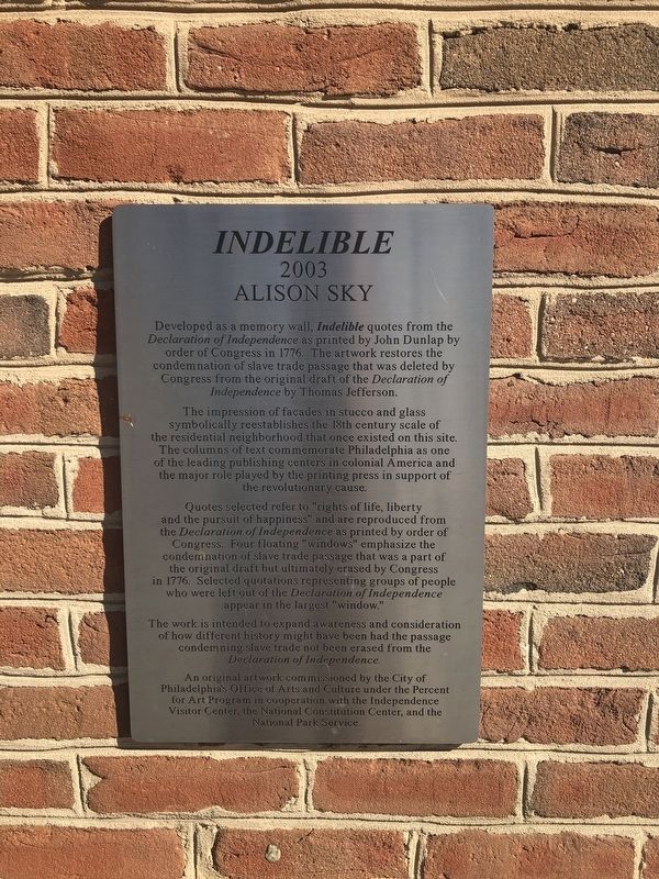 Indelible Marker image. Click for full size.