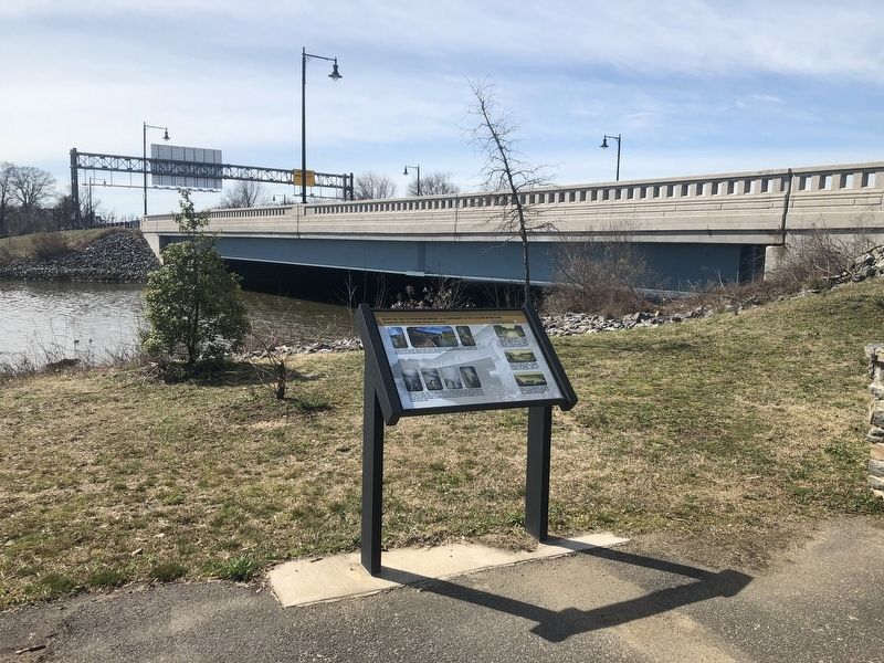 Route 30/130 Cooper River Bridge: A Component of the Cooper River Park Marker image. Click for full size.