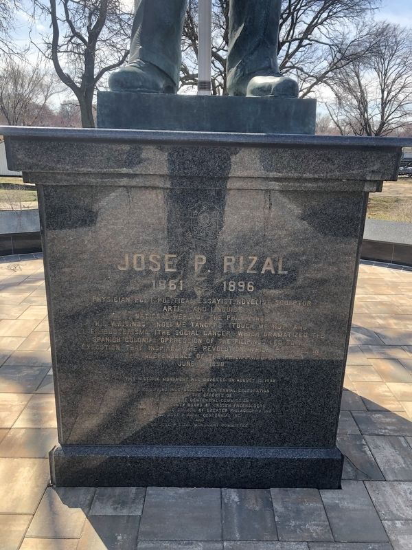Jose P. Rizal Marker image. Click for full size.