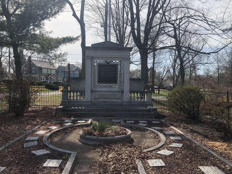 Haddon Heights Veterans Memorial. Click for full size. Haddon Heights Veterans Memorial image. Click for full size.