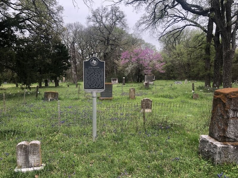 Duke Cemetery Marker image. Click for full size.