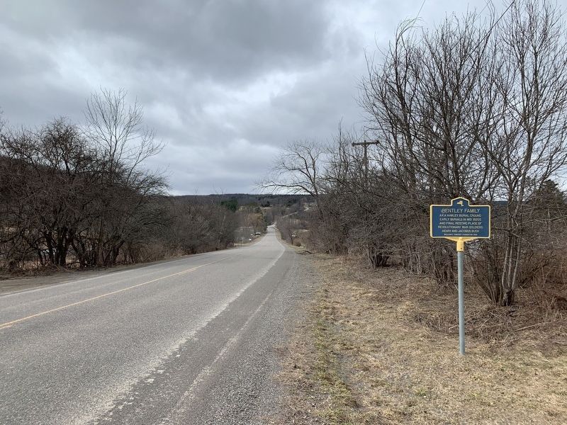 Bentley Family Marker. Click for full size. Bentley Family Marker image. Click for full size.