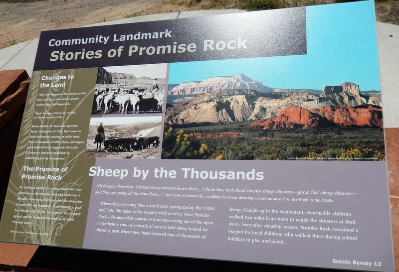 Stories of Promise Rock Marker image. Click for full size.
