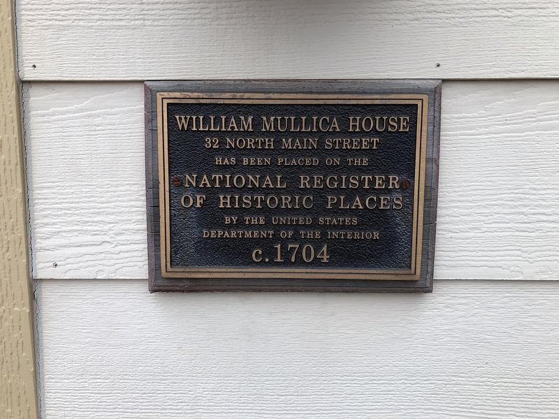 William Mullica House Marker image. Click for full size.