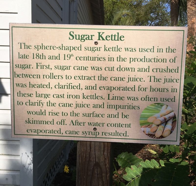 Sugar Kettle Marker image. Click for full size.