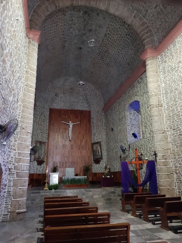 An interior view of the altar of the Cathedral and Convent San Agustin image. Click for full size.