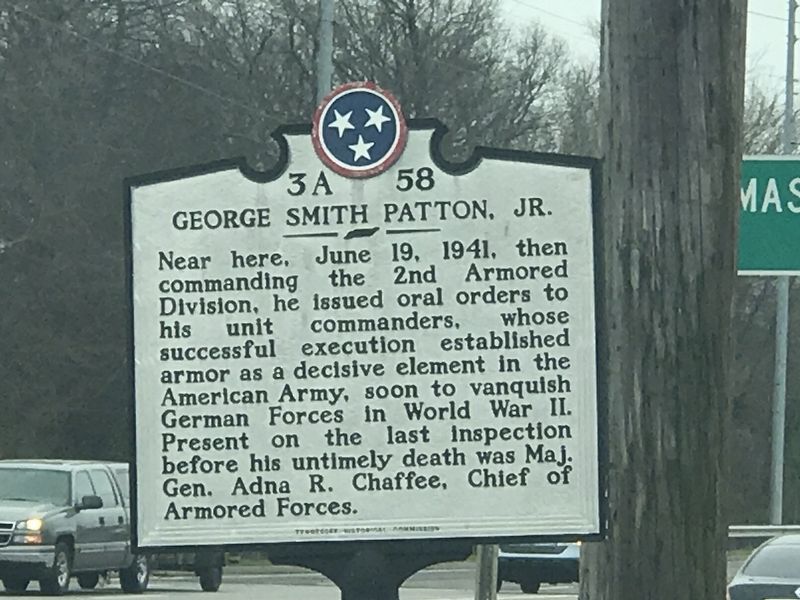 George Smith Patton, Jr. Marker image. Click for full size.