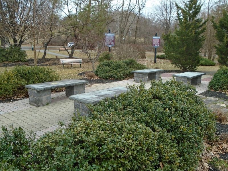 Cancer Survivors Park and Markers. Click for full size. Cancer Survivors Park and Markers image. Click for full size.