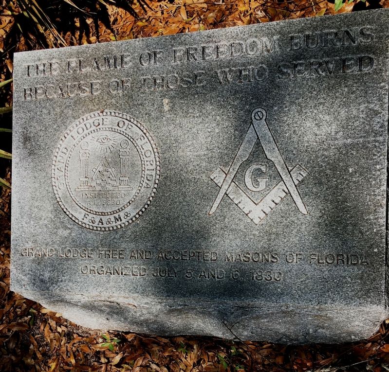 Flame Of Freedom Marker image. Click for full size.